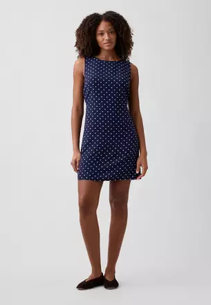 pale blue dress women Women's Simply Put Together Sky Blue Relaxed Knit Shift Midi Dress | Size: S