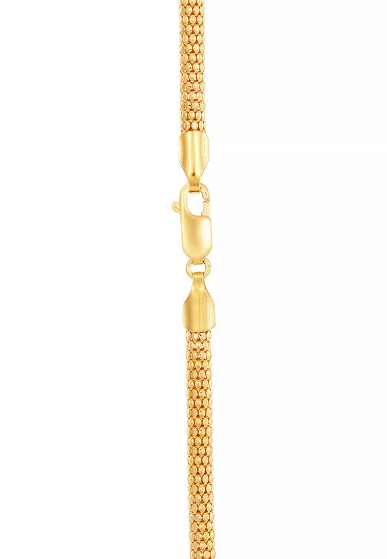 HABIB 925 Silver Necklace 036 CORB36FLD(GC)