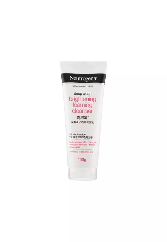NEUTROGENA Deep Clean Brightening Foaming Cleanser 100g