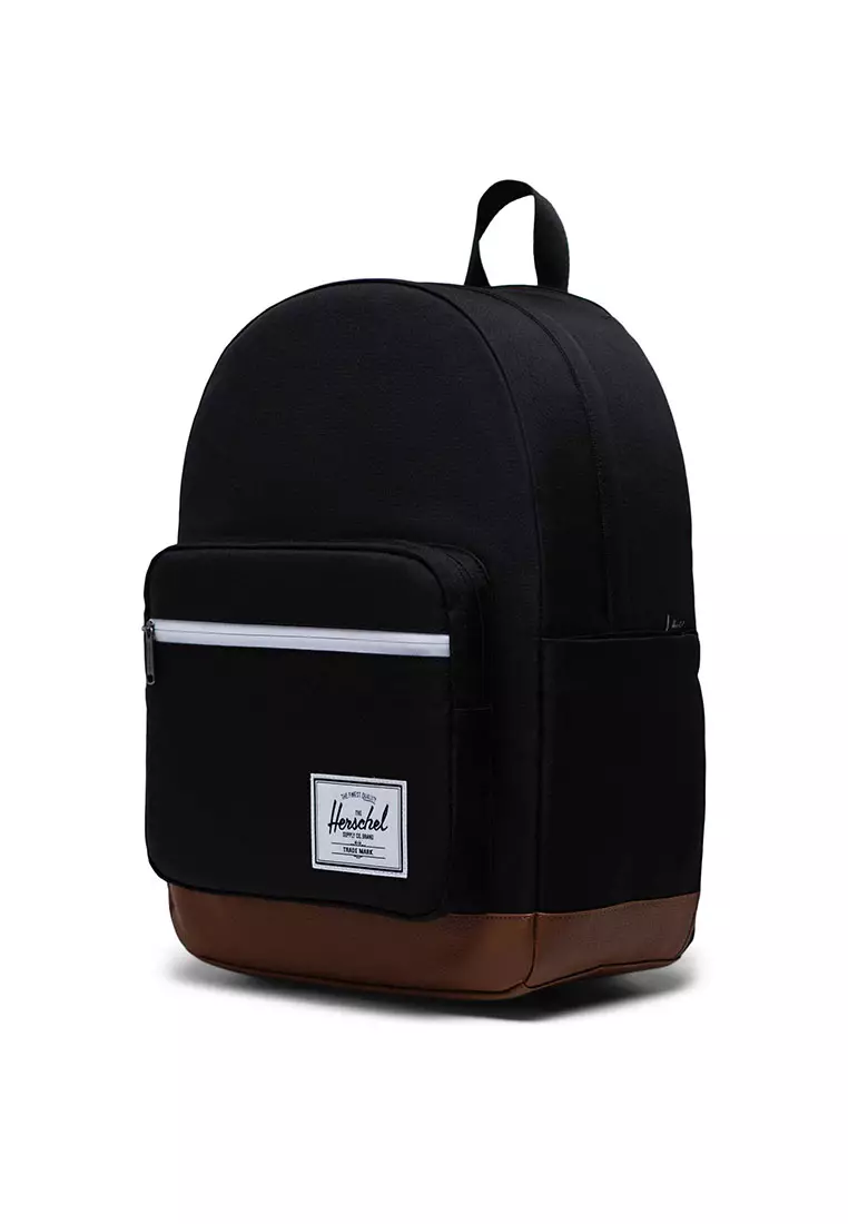 Herschel pop quiz black tan shop