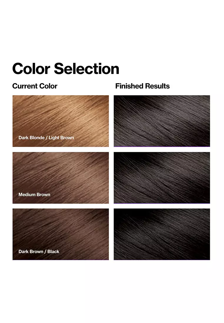 Buy REVLON Colorsilk Beautiful Color Permanent Hair Color Duo (Brown ...