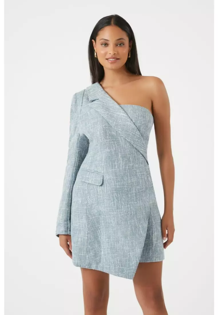 Blazer one sales shoulder dress