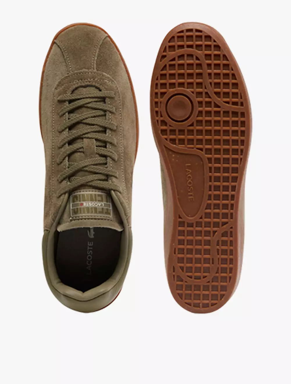 Men's Baseshot Suede Sneakers - Green