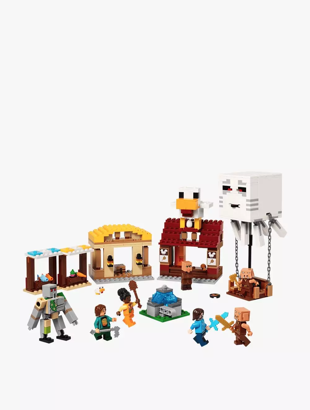 LEGO® Minecraft The Ghast Balloon Village Attack - 21273
