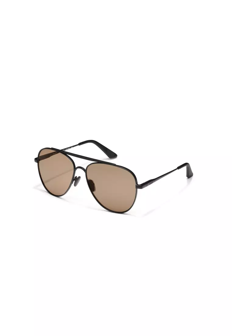Free Fall Sunglasses - Matte Black/Tan
