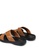 Louis Cuppers brown Buckle Slip On Sandals 71C86SHD37F0BFGS_3