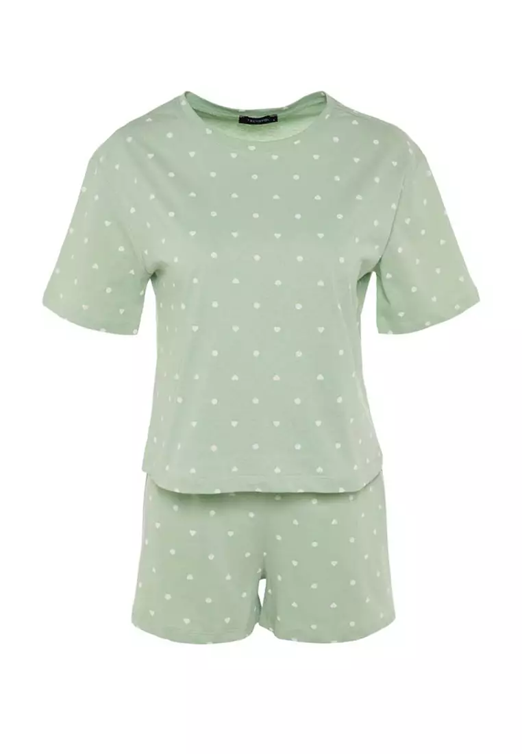 Heart Pajamas Set
