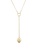Elli Jewelry white Necklace Y-Chain Heart Romance Love Diamond Gold Plated 8D54BACBB0CC9AGS_4