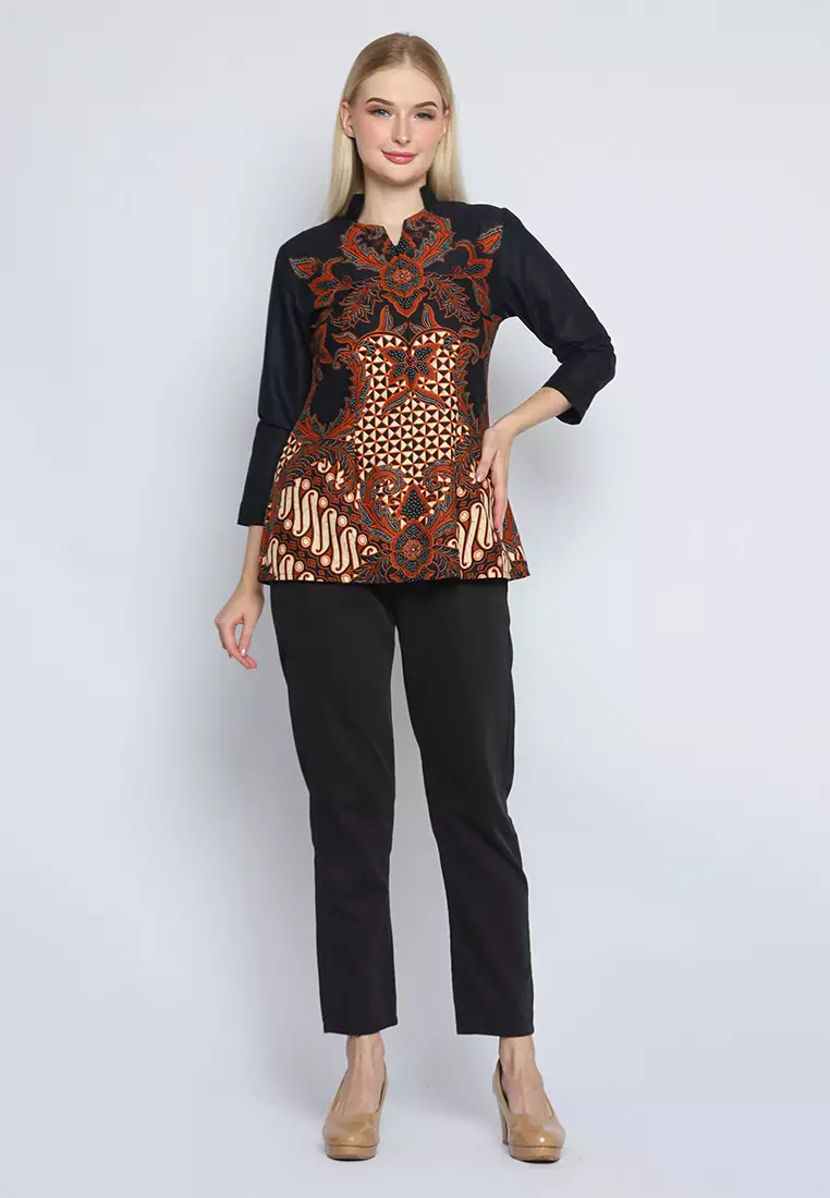 Hadinata Batik Wanita Blouse Anissa Abista