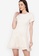 ZALORA WORK white Fit & Flare Tweed Dress C5245AA144CD02GS_1