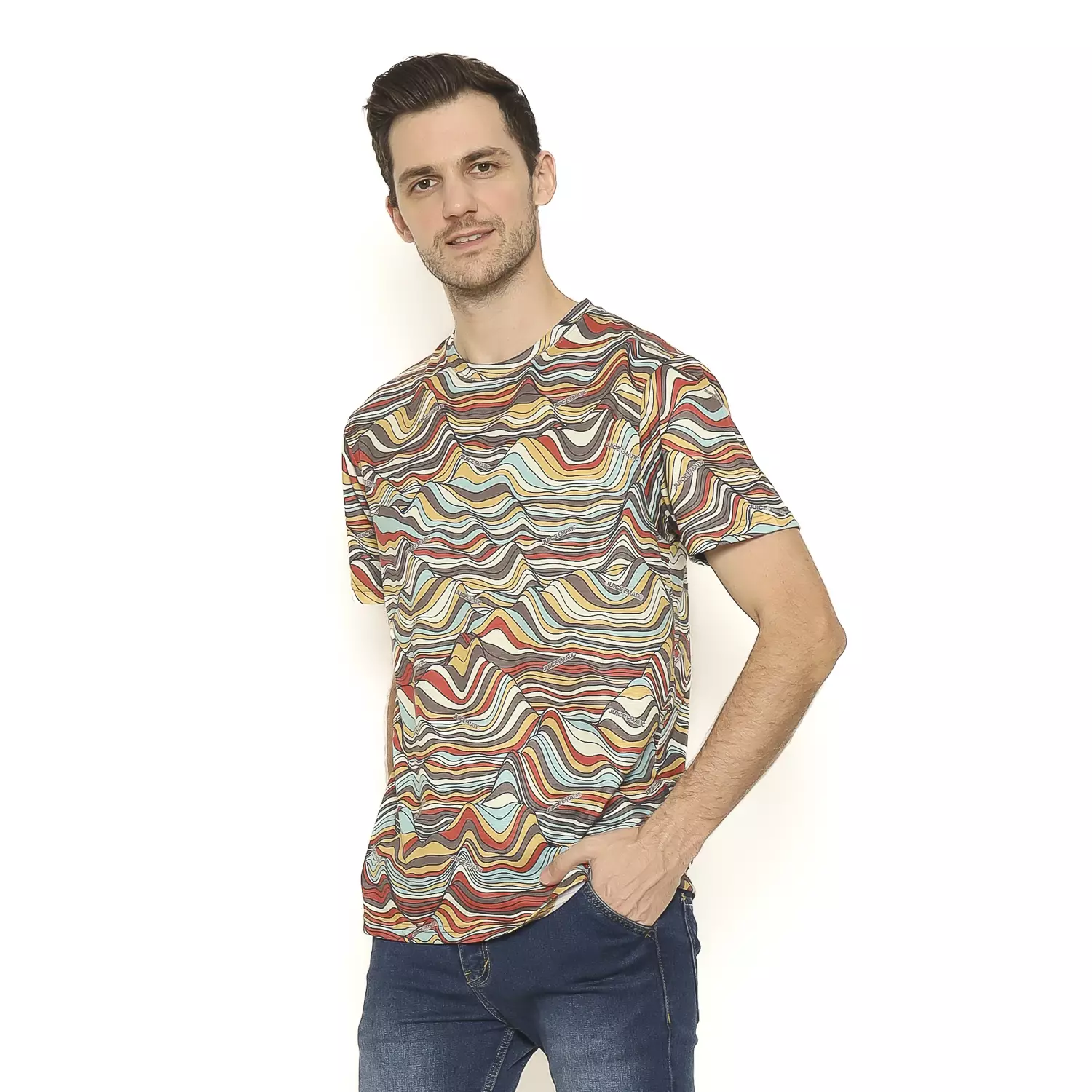 Juice Ematic Kaos Lengan Pendek Pria Kaiba Men Tee Planet Surf