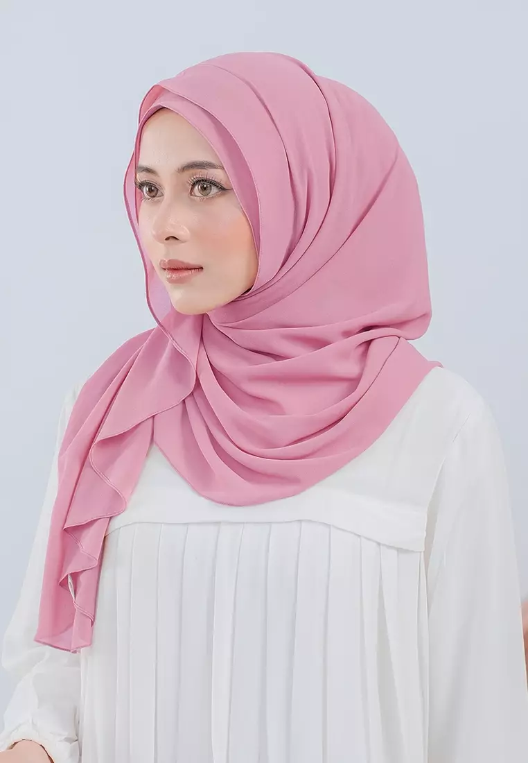 HIJAB INSTAN LUBNA - BANDUNG PINK
