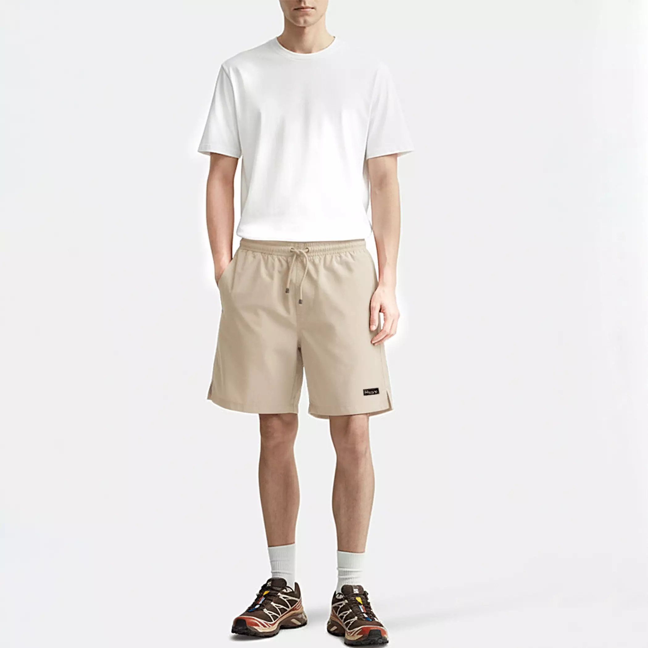 Lavora Boardshort Celana Pendek Basic Shorts Cream