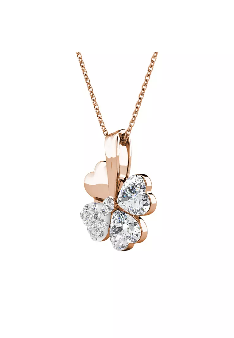 Swarovski sale clover necklace