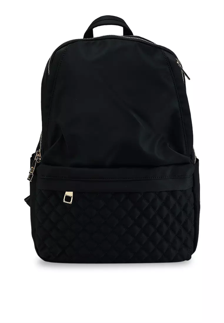 Buy NUVEAU Quilted Nylon Backpack 2026 Online | ZALORA