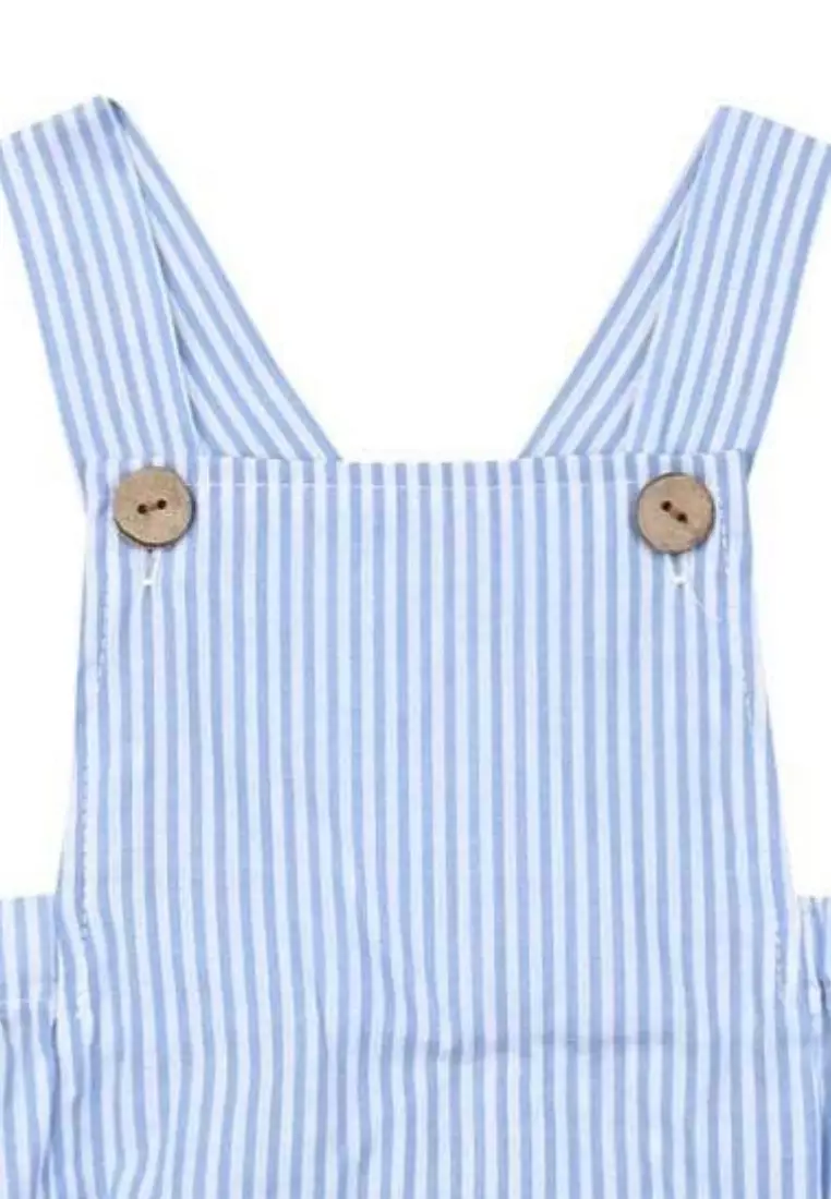 Jone Romper - Blue Stripes