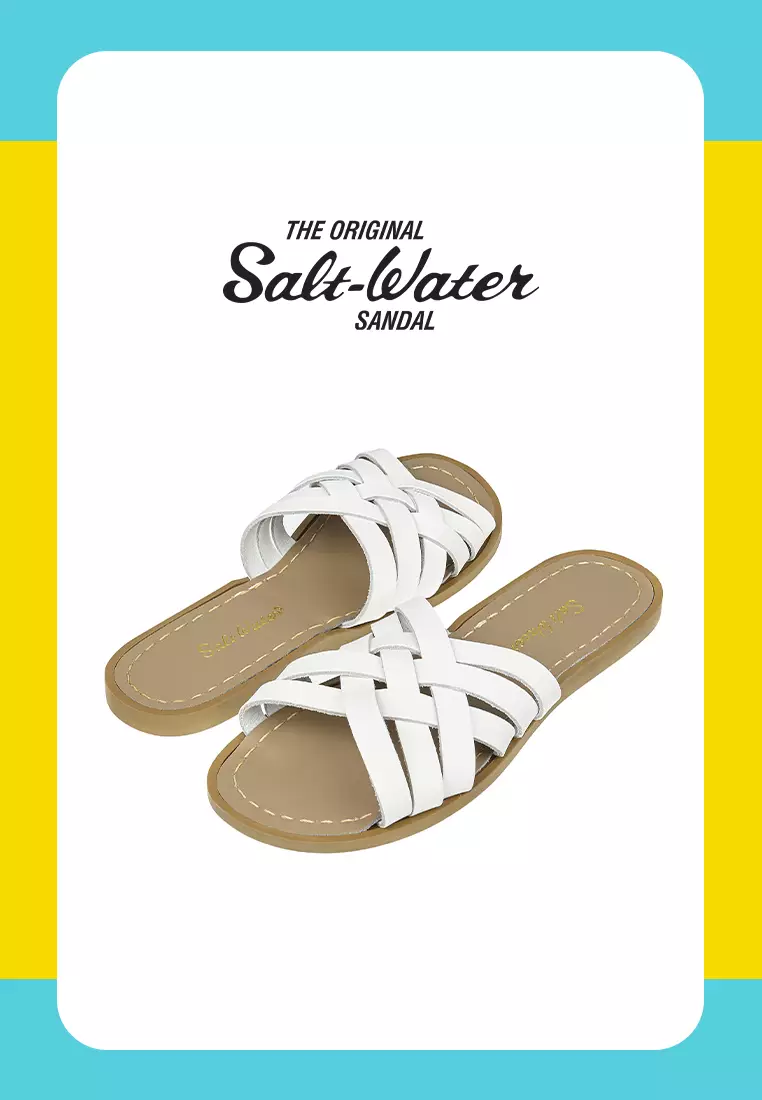 Discount on Salt-Water  shoes - SKU: Salt-Water Retro Slide White 232