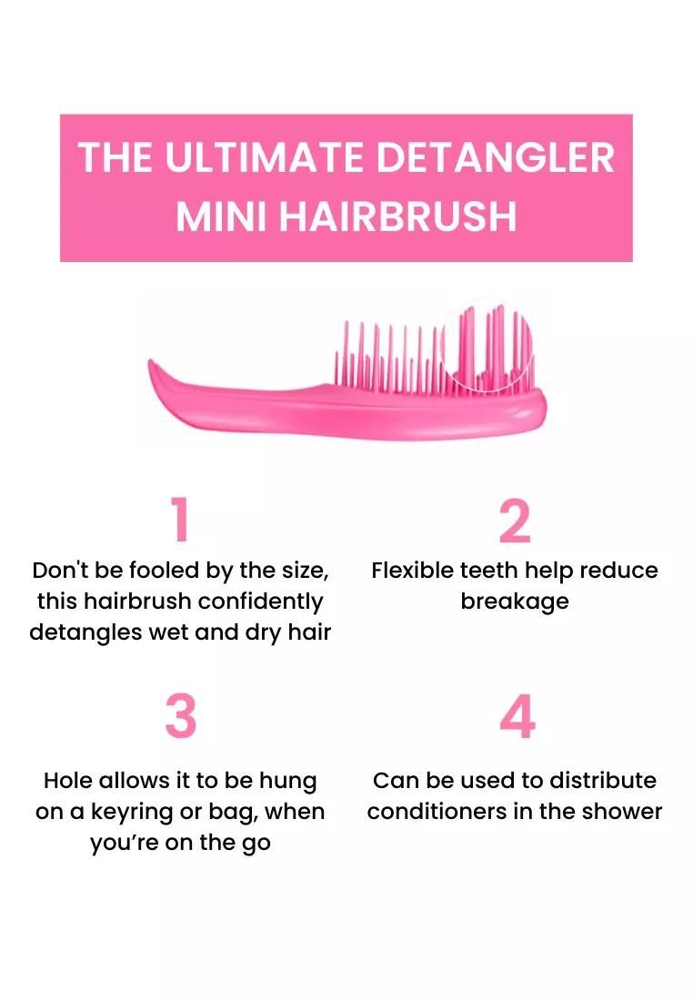 Buy Tangle Teezer Tangle Teezer The Ultimate Detangler Mini Wysteria Leaf Online ZALORA Malaysia