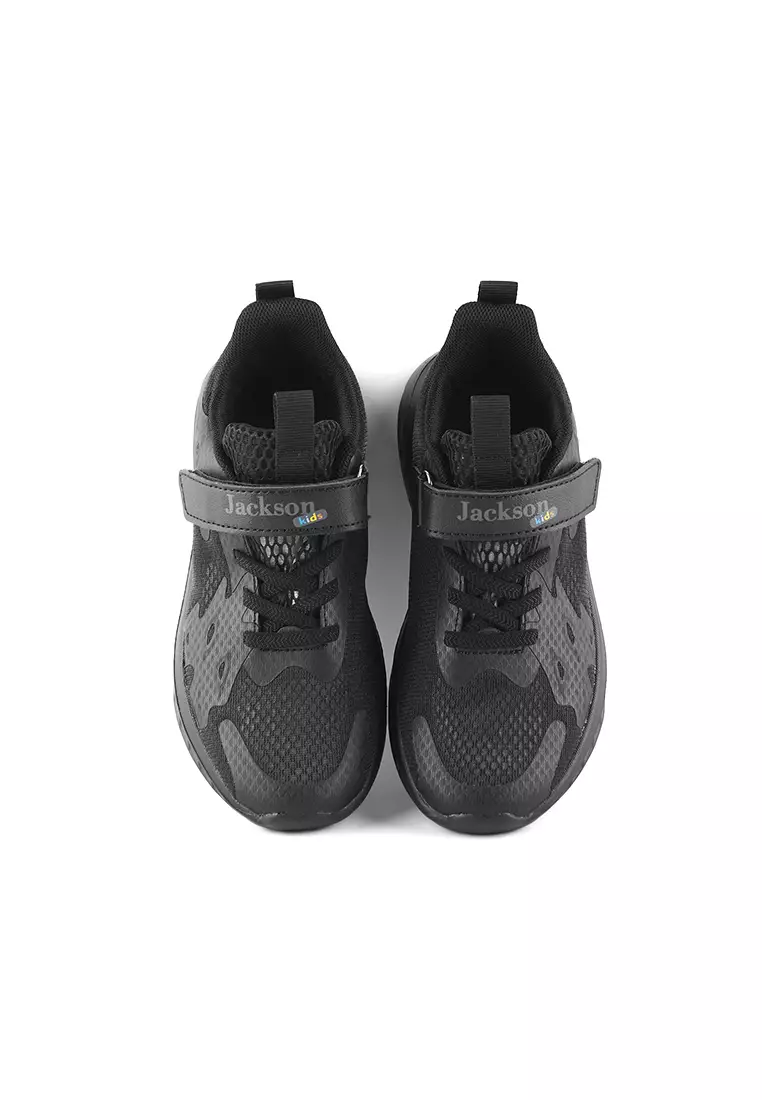 Jackson Kids Paza 1SL Full Black - Sepatu Sneakers Anak