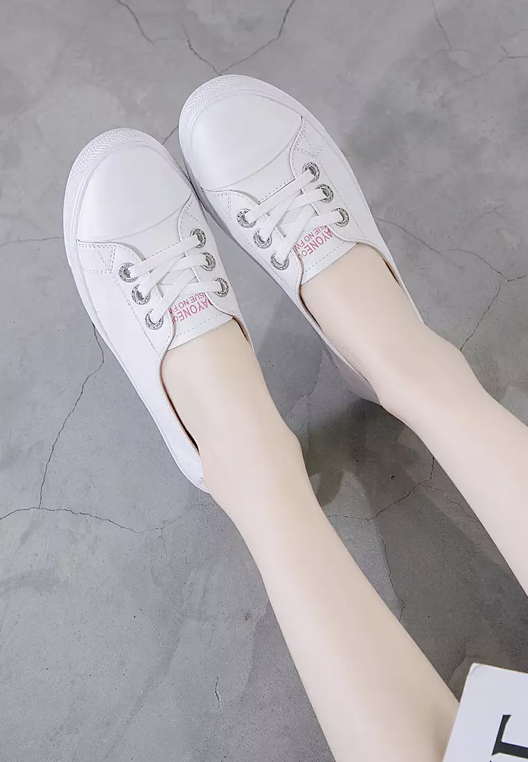 Smart Causal Leather Sneakers RX5186