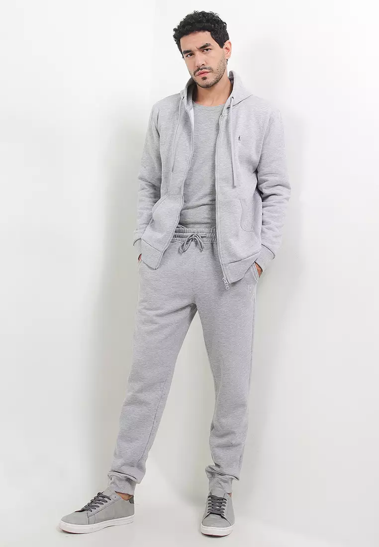 Banks Zipped Hoodie Sweatshirt