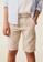 MANGO KIDS beige Straight Cotton Bermuda Shorts BF302KA7D0A3E6GS_4