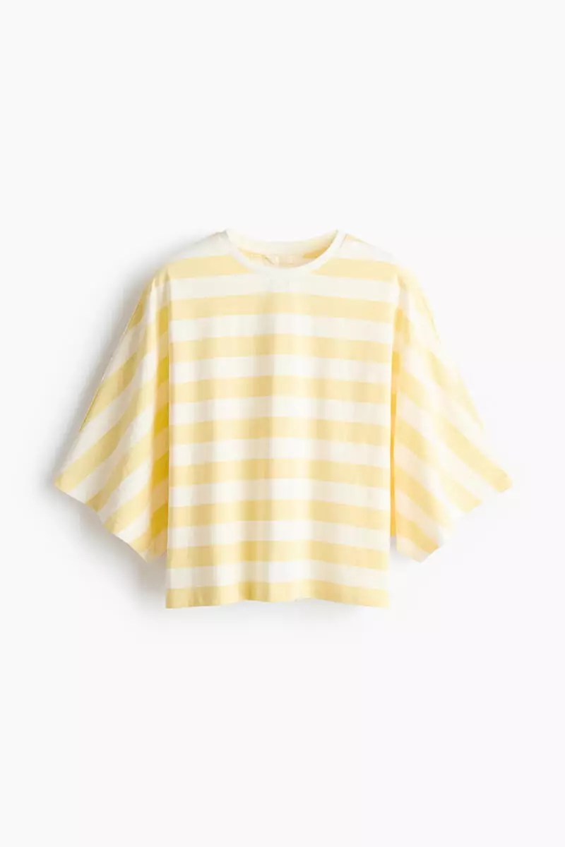 Oversized cotton top