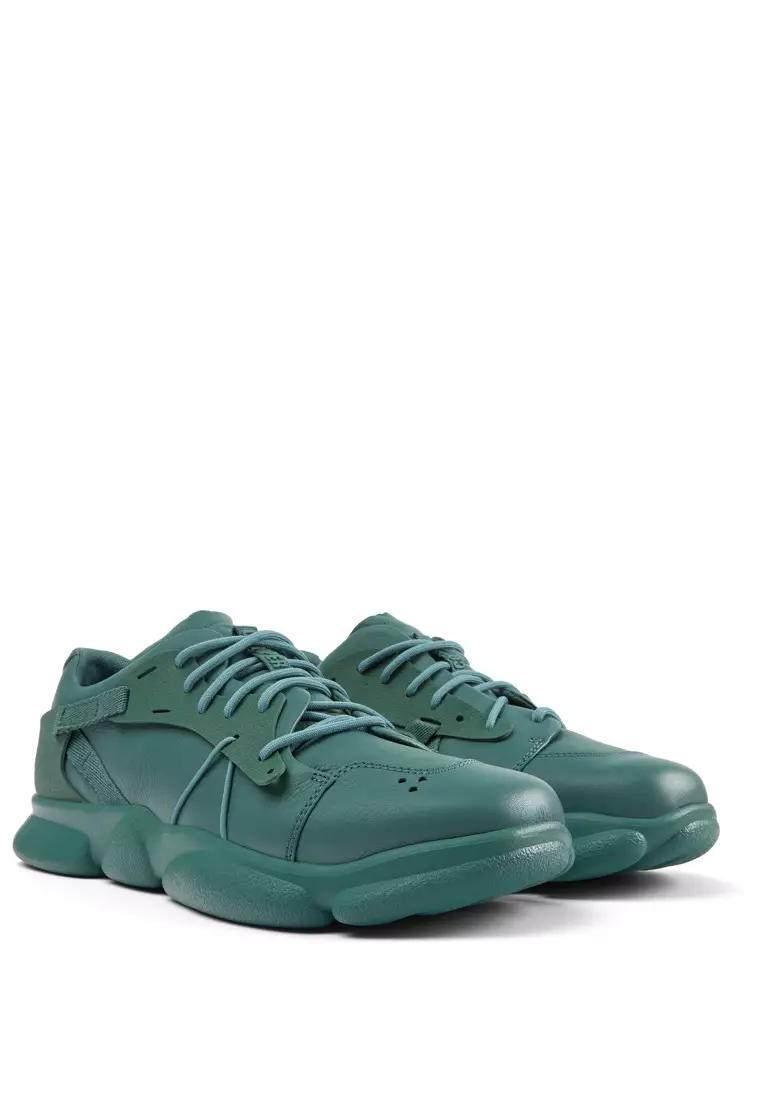 スニーカー CAMPER Men Sneakers Green K100845-024 KARST 0 Karst Green Sneakers for Men - Spring/Summer collection