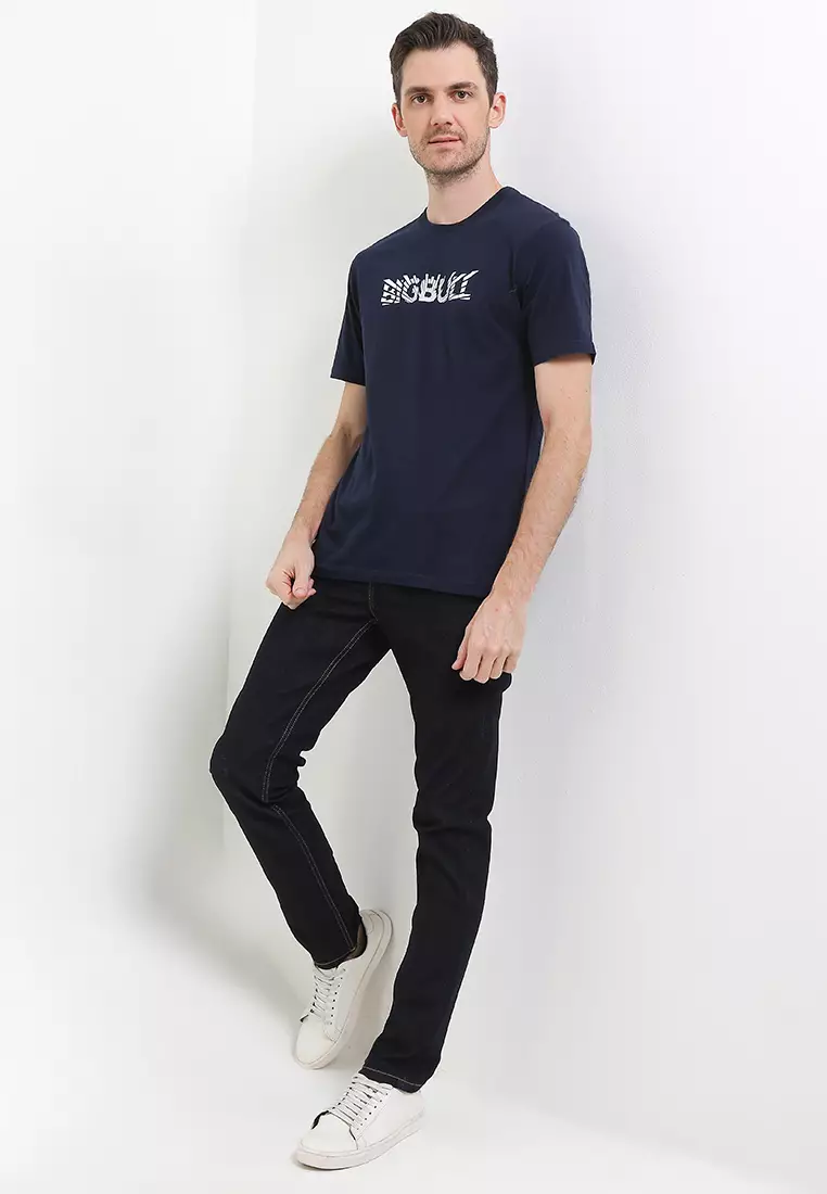 Fashion Slim Stretch Fit Denim Pants SLS487A