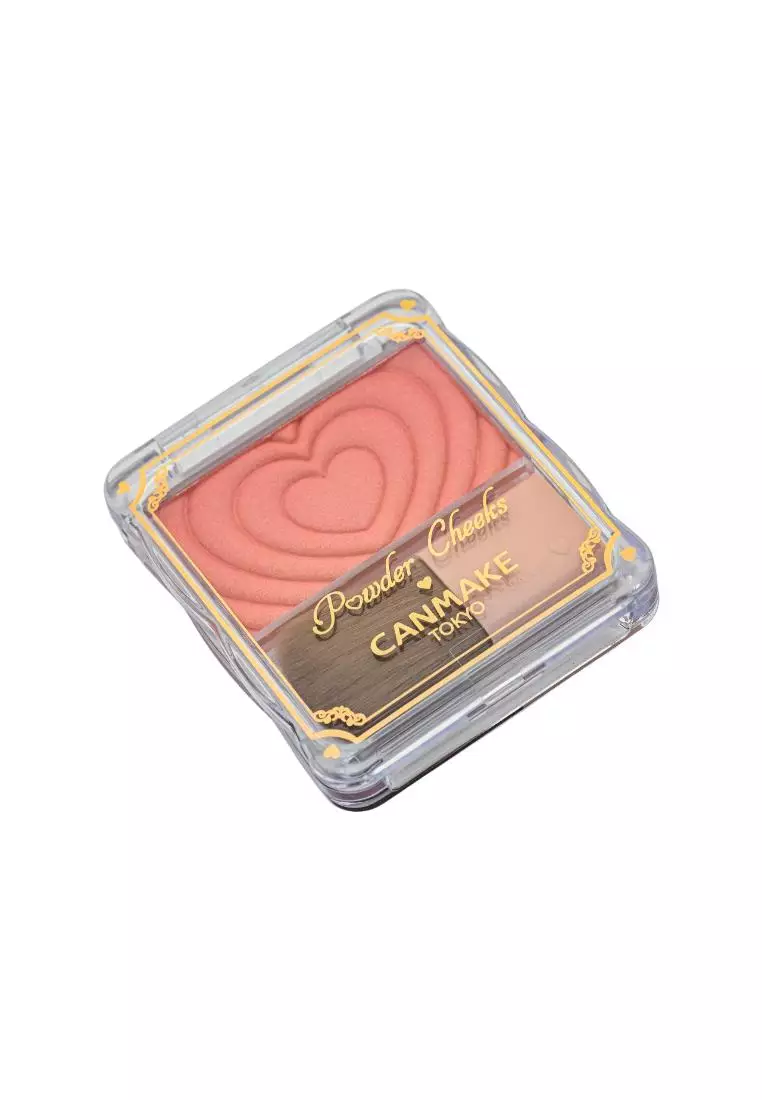 Canmake Powder Cheeks (#P06 Juicy Coral)(1pc)