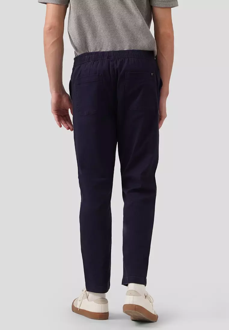 Regular Fit Pull Up Trousers
