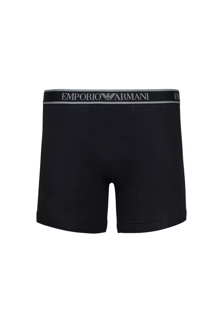 Buy Emporio Armani Men's 3-Pack Boxer Briefs in Black EM000261 AF20669 ...