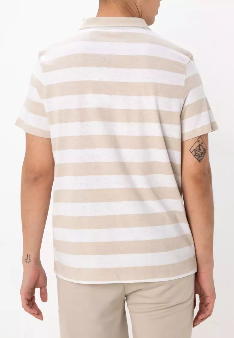 Stripe Polo Shirt