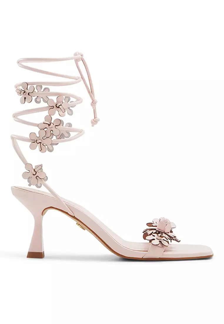 Discount on ALDO  shoes - SKU: Fiorela Floral Ghillie Heels
