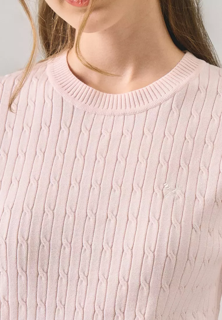 Cable Knit Top