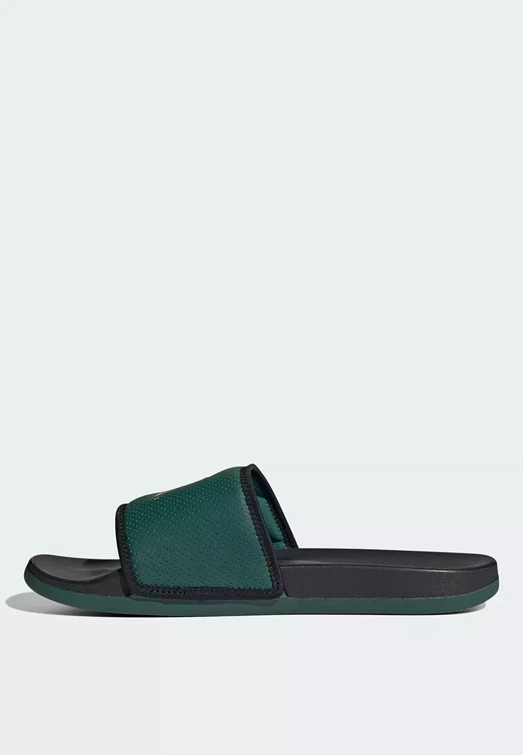 Buy ADIDAS Lifestyle Adilette Comfort Slides Unisex Green JS1143 Online ...