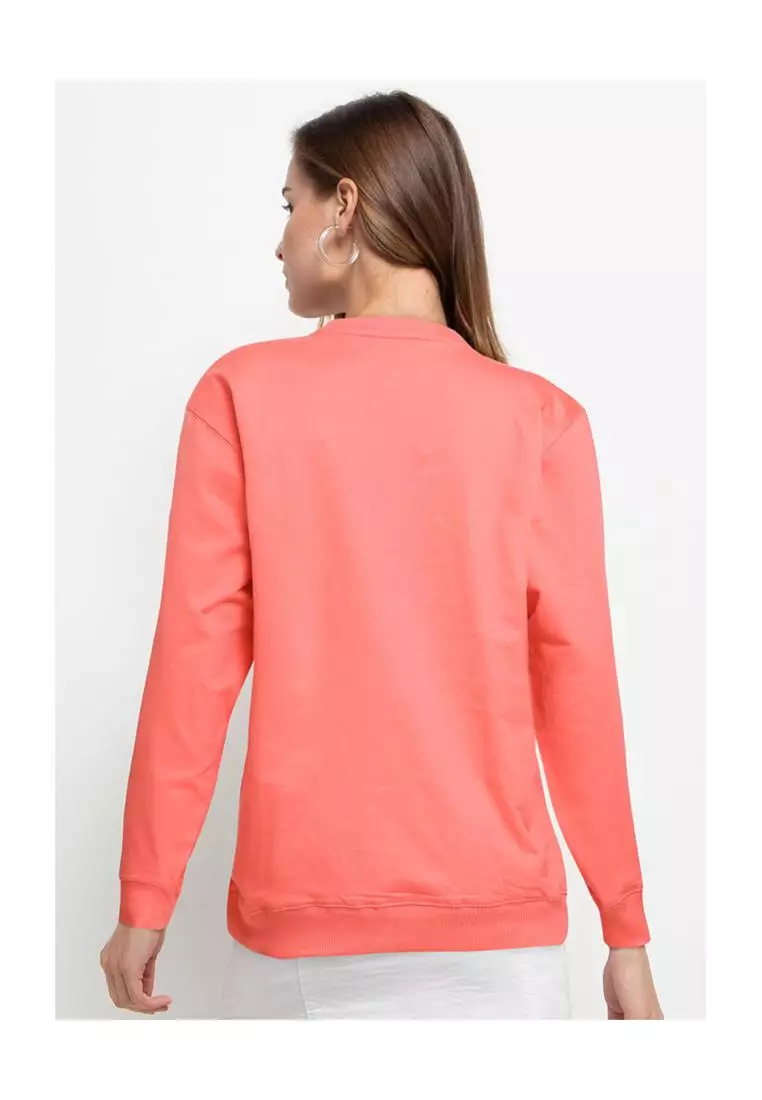 Sweater Wanita Seori Spiced Coral