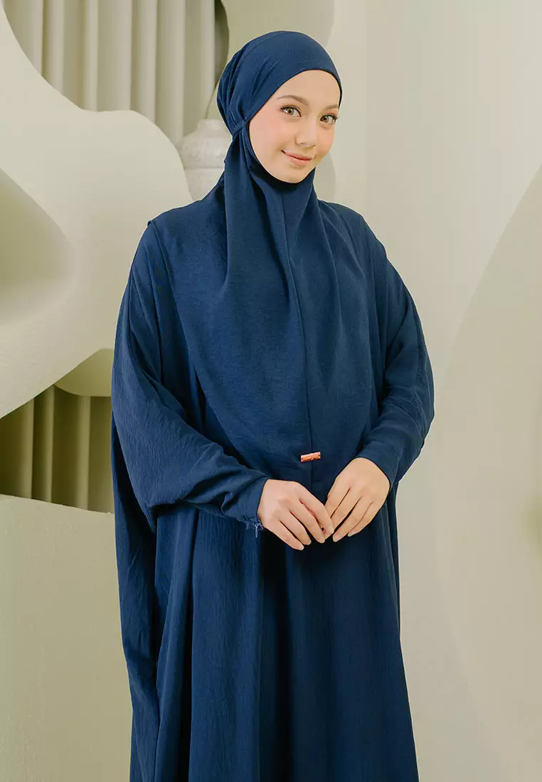 Hafsha Abaya Set Navy