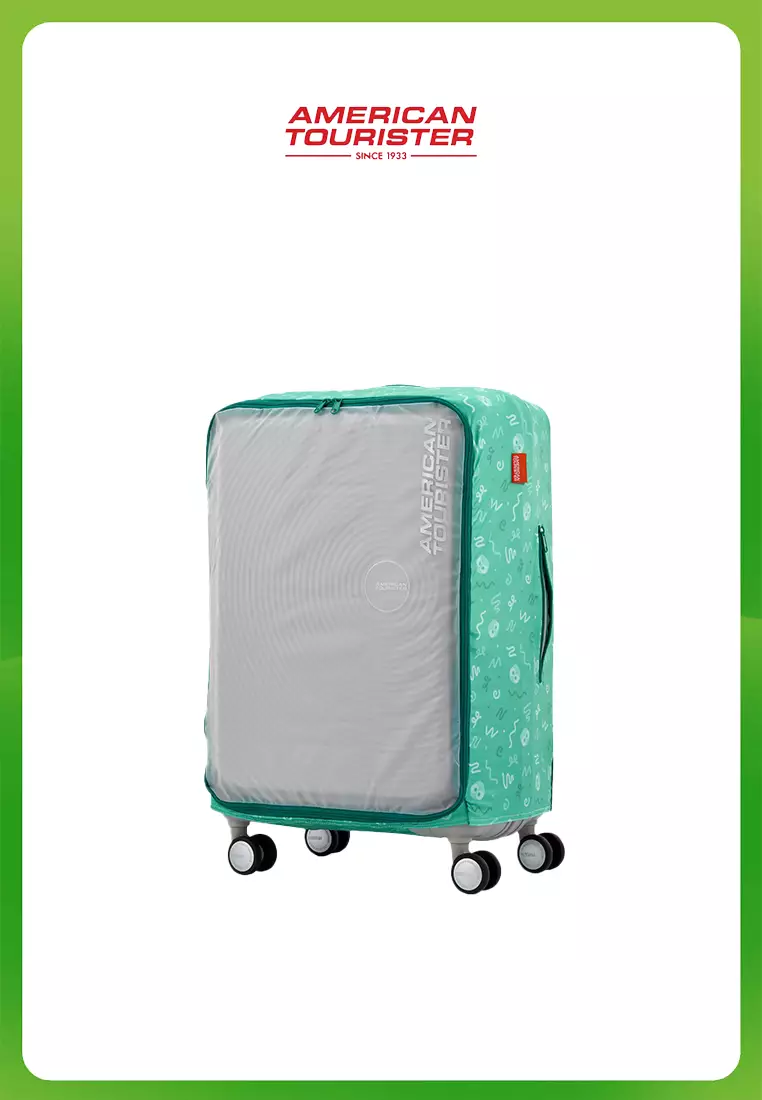 American Tourister Travel Accessories BO Luggage Cover M - Teal Green