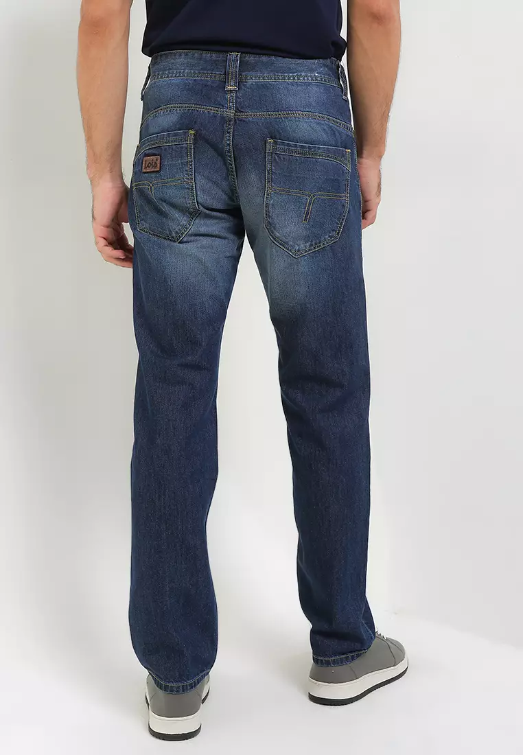 Fashion Straight Fit Denim Pants CFS117C