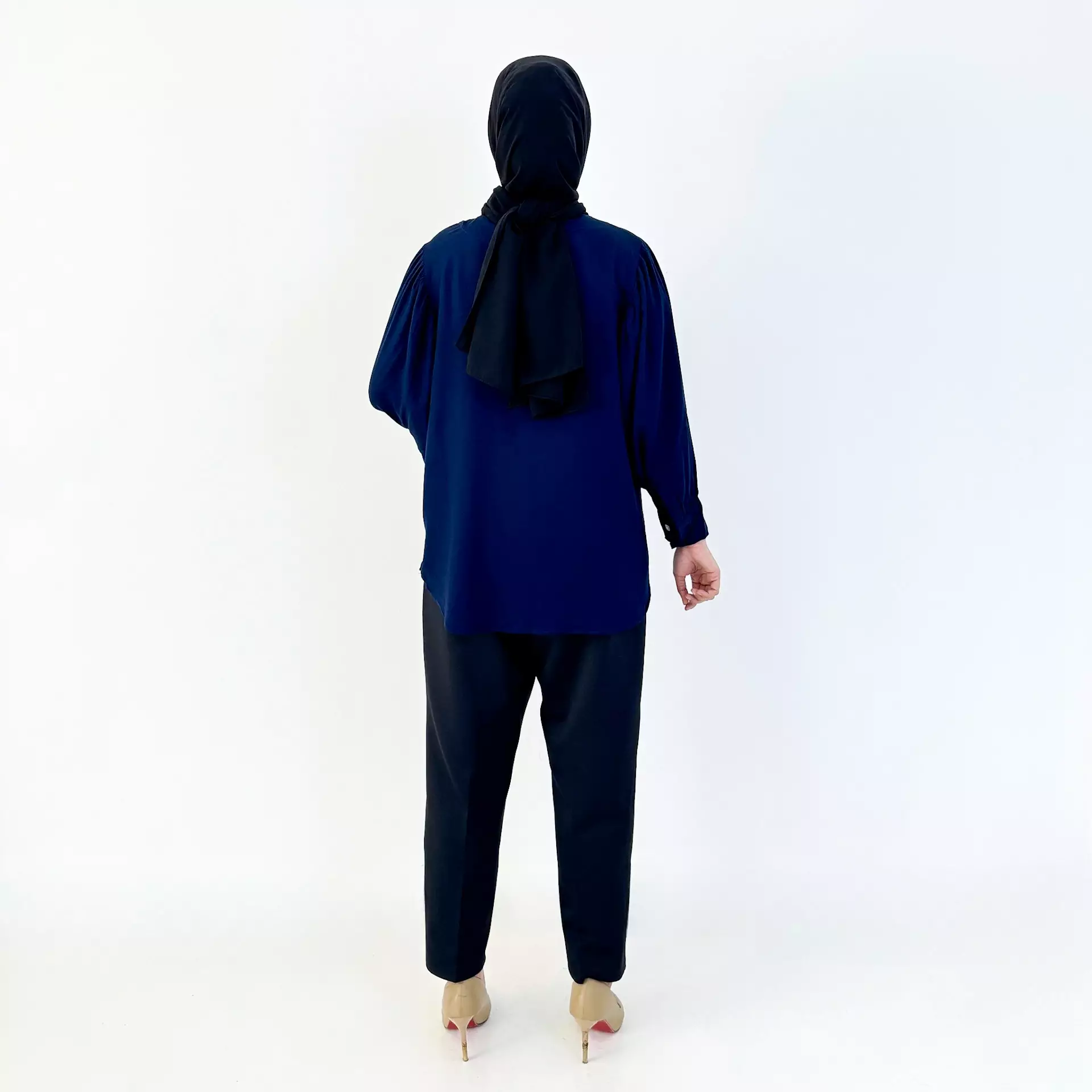 Blouse Cotton Daily - Atasan Lengan Panjang Wanita