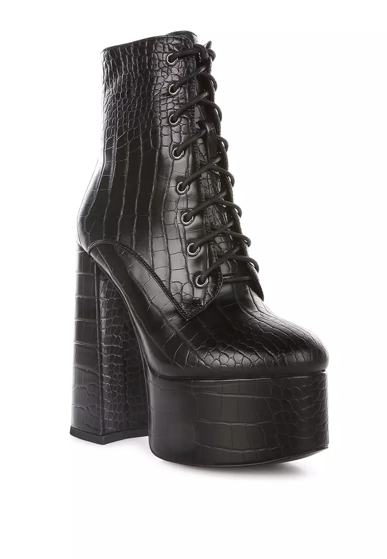Croc new arrivals platform boots