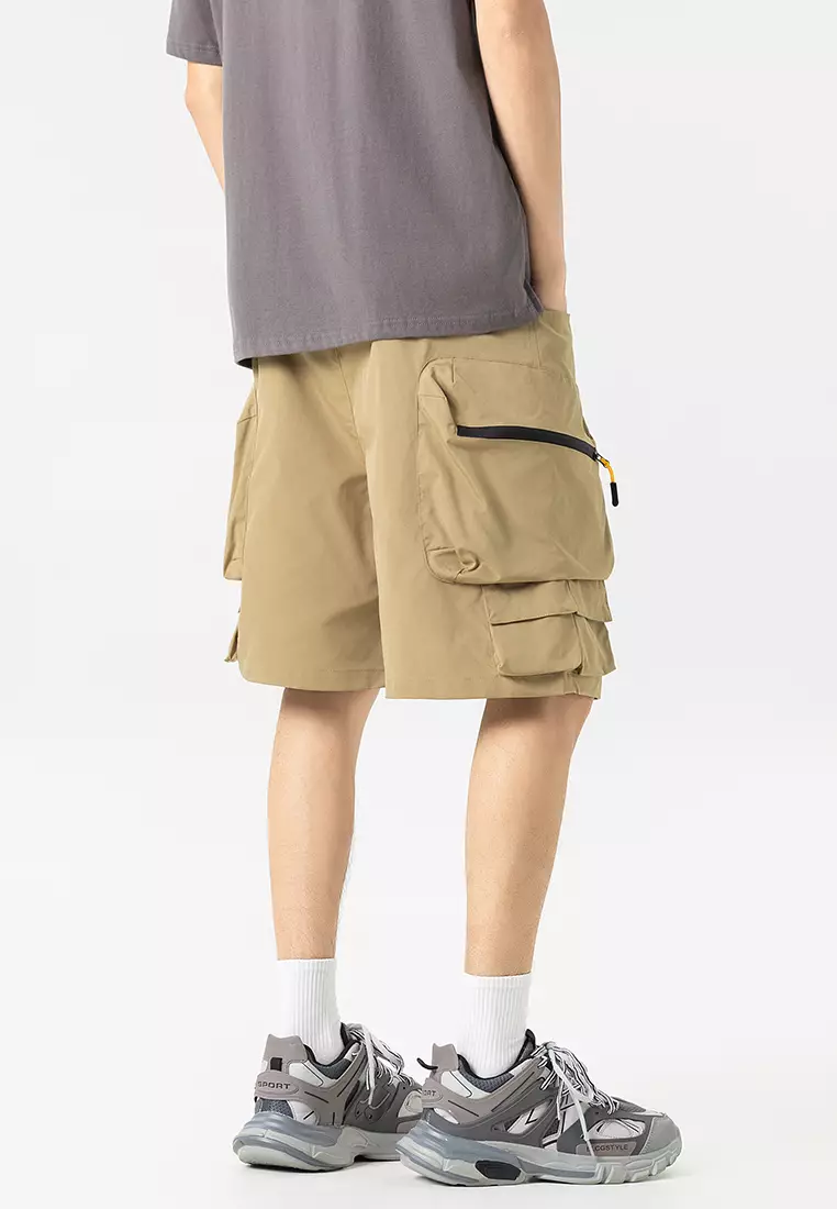 Multi-Pocket Functional Cargo Shorts GJL-B7010
