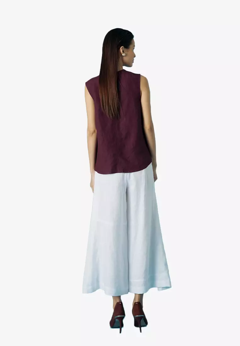 Becoming Color Me Linen Top