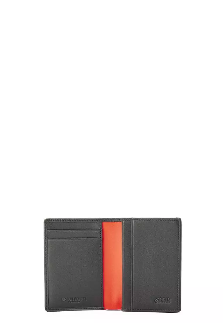 Braun Buffel Sicher Card Holder