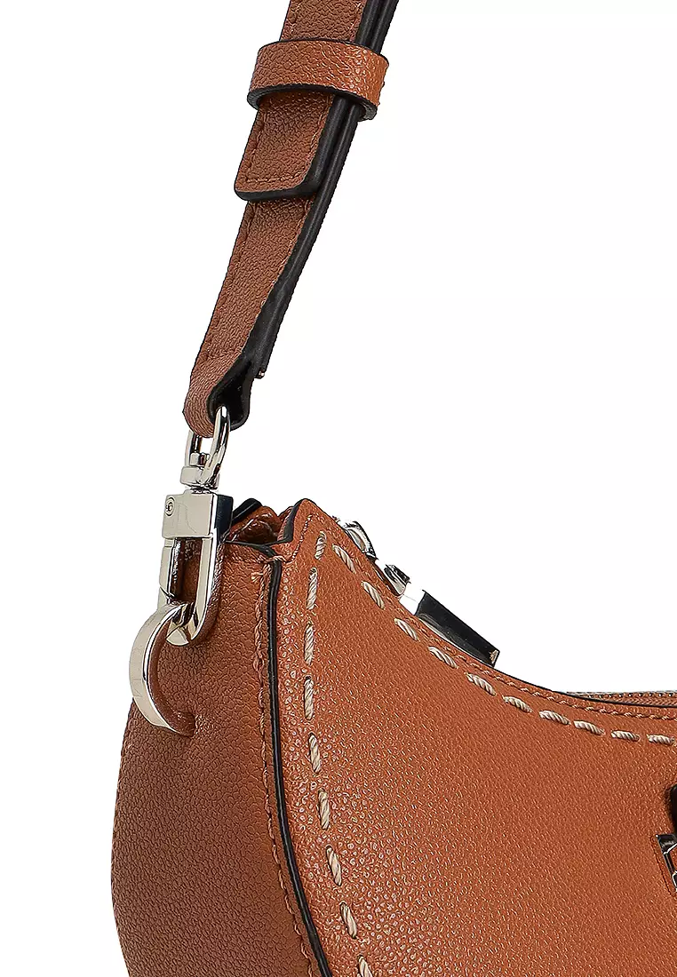 Buy Guess Nastra Top Zip Shoulder Bag 2025 Online | ZALORA