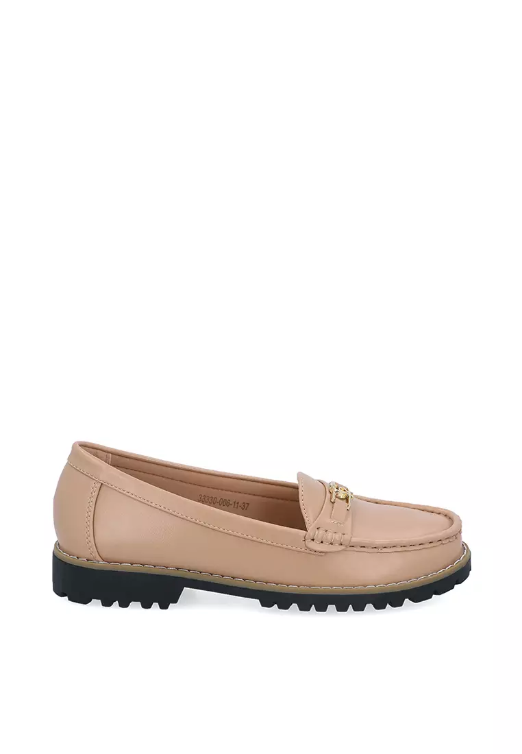 Discount on Carlo Rino  shoes - SKU: Nude Heidi Loafers