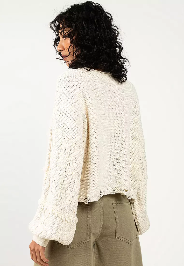 Dalia Fringe Pullover