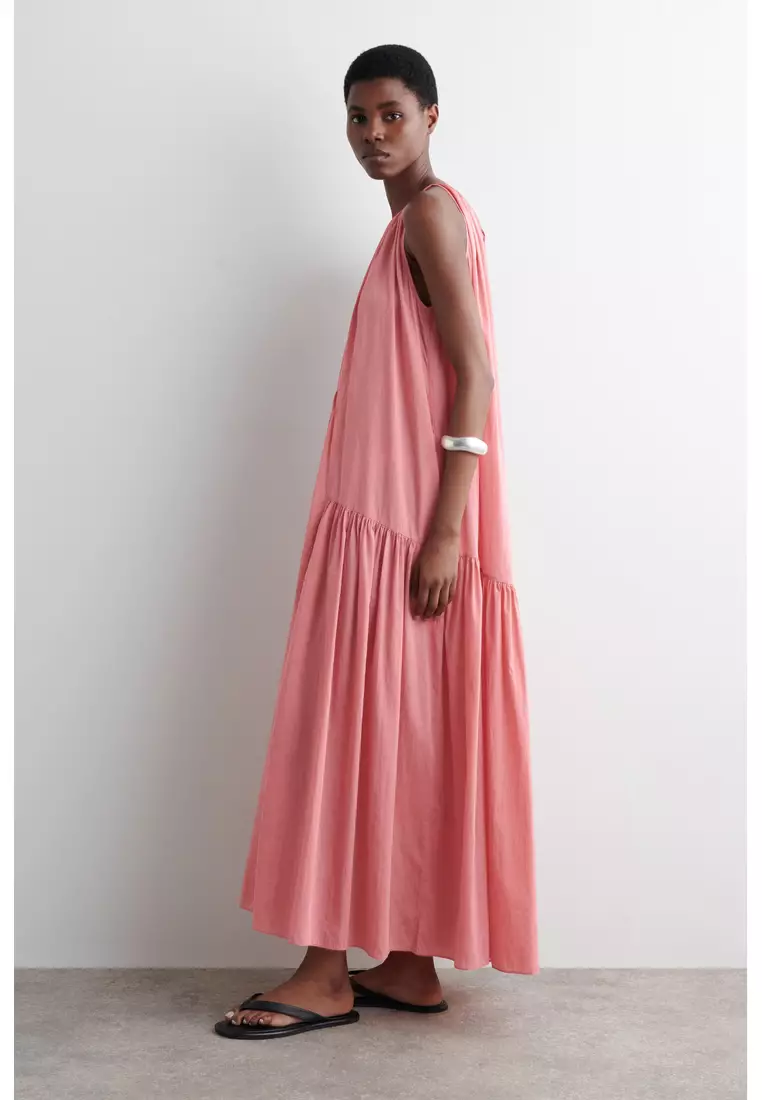 Buy COS GATHERED HALTERNECK MAXI DRESS 2026 Online