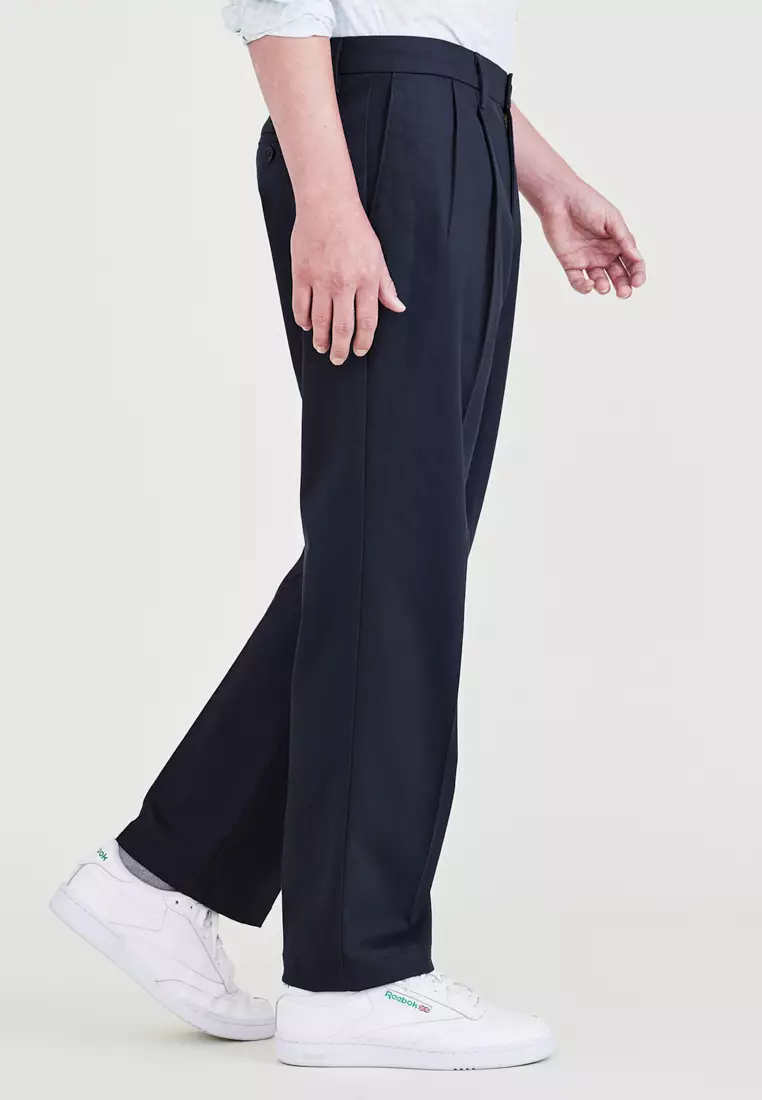 Buy Dockers Men's Signature Iron Free Classic Fit Pleated Pants